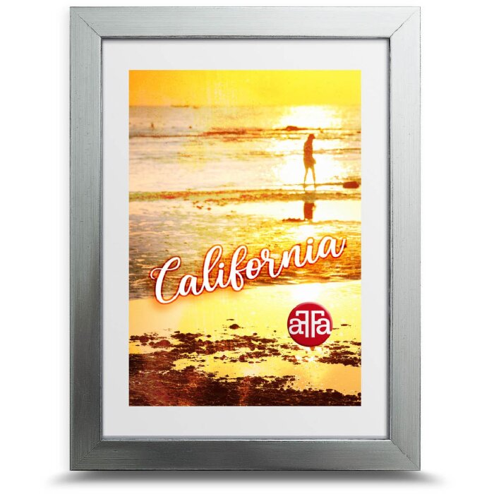FrameFactory fotorámik California strieborný 18x24 cm akrylátové sklo
