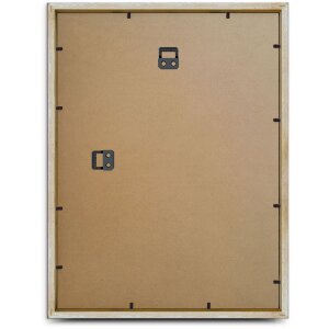 FramesFactory Drevený fotorámik Finger 30x40 cm čierny s akrylovým sklom