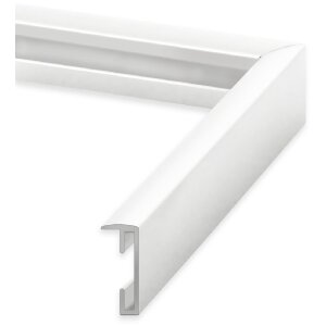 FramesFactory Aluminium Fotorámik 21x29,7 cm Biely