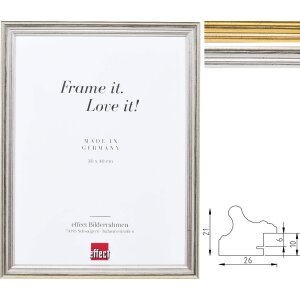 Effect drevený rám Profil 44...