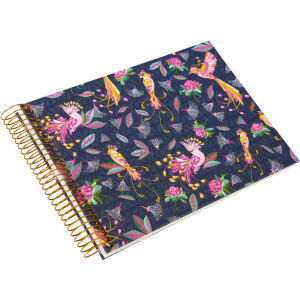 Goldbuch Špirálový album Tropické vtáky 23x17 cm