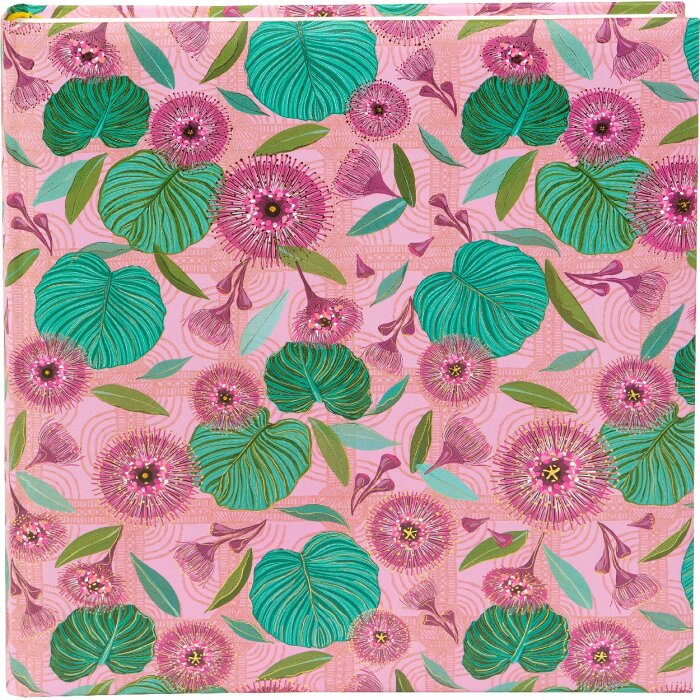 Goldbuch Fotoalbum Tropické listy 30x31 cm, zlaté kryty, pergamínové stránky