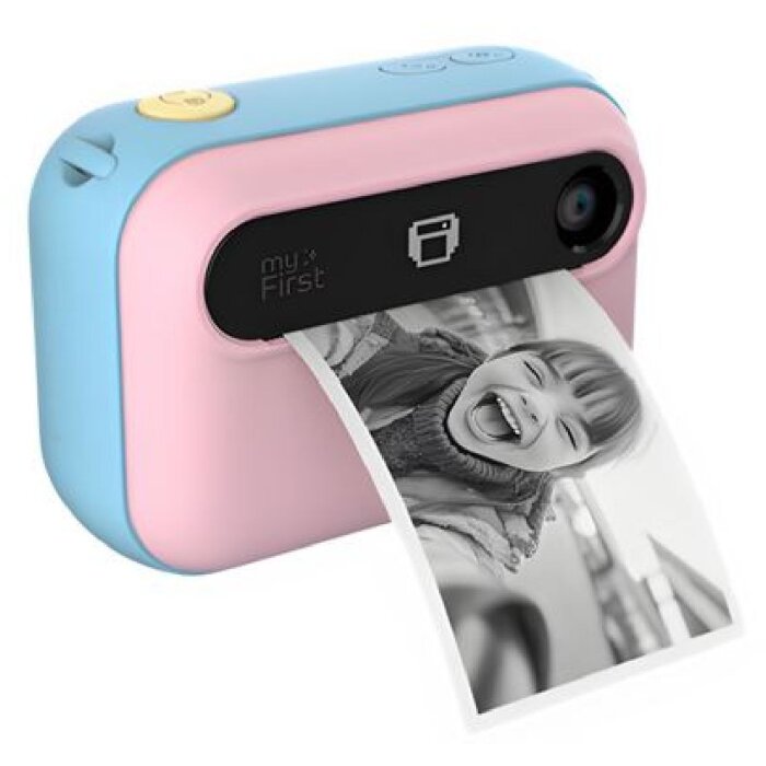 myFirst Camera Insta 20 Ružová - detský fotoaparát s termotlačou