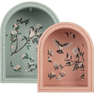 Clayre & Eef Nástenná polica Set 2...