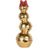 Clayre & Eef 6PR5771 Naskladané zvončeky 20x20x54 cm zlaté-červené