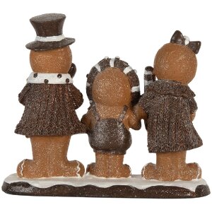 Clayre & Eef Perníkový Mužik 20x7x17 cm - Vianočná Dekorácia