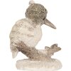 Clayre & Eef 6PR5926 Dekoračný vták 7x6x8 cm