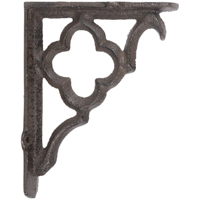 Clayre & Eef 6Y5758 Okrasná mriežka 4x13x16 cm Hnedá