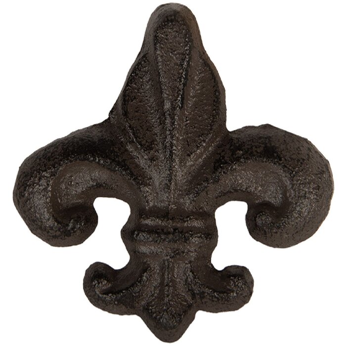 Clayre & Eef Kľučka na dvere 7x4x7 cm Hnedá