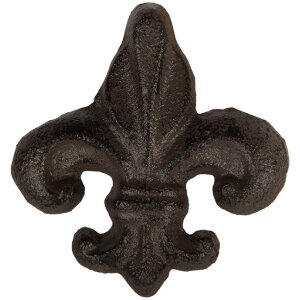 Clayre & Eef Kľučka na dvere 7x4x7 cm Hnedá