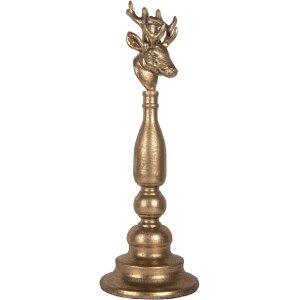 Clayre & Eef Svieťnik Ø 14x40 cm Zlatý