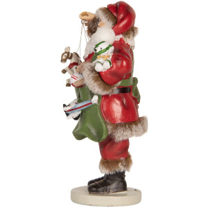 Clayre & Eef 6PR5748 Dekorácia Santa Claus 13x9x23 cm