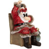 Clayre & Eef 6PR5749 Dekorácia Santa Claus 16x13x19 cm