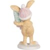 Clayre & Eef 6PR5886 Dekoračná figúrka zajaca 5x5x10 cm