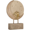 Clayre & Eef 6PR5909 Pár sediaci na mesiaci 18x5x26 cm béžovo zlatý