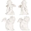 Clayre & Eef Dekoratívni anjeli Set 4 ks 16x14x19 cm