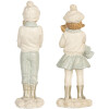 Clayre & Eef 6PR5917 Dekorácia Deti 2-dielna 5x4x11 cm