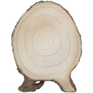 Clayre & Eef 6PR5918 Vianočná skupinka 14x5x19 cm béžovo-hnedej farby