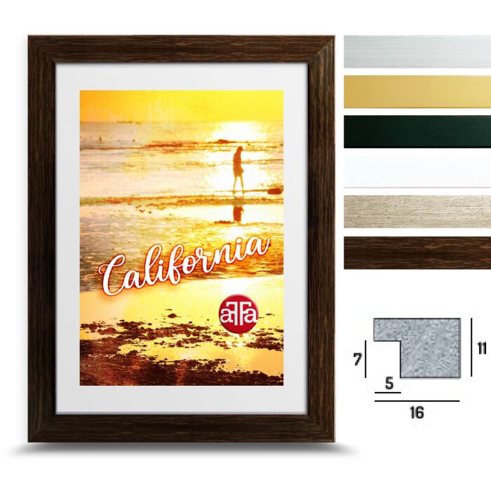 FrameFactory fotorámik California Akrylové sklo - rôzne farby a veľkosti