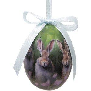 Clayre & Eef 65904 Závesné vajíčka (set 12) 4x5 cm