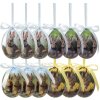 Clayre & Eef 65904 Závesné vajíčka (set 12) 4x5 cm