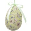 Clayre & Eef 65906 Závesné dekoratívne vajíčka (9 ks) 5x8 cm