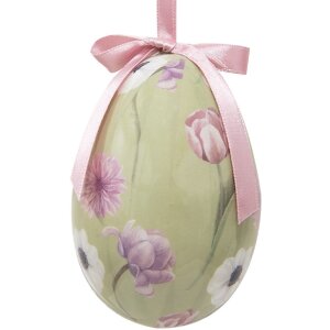Clayre & Eef 65907 Závesné vajíčka (6 ks) 7x10 cm