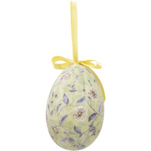 Clayre & Eef 65910 Dekoračné závesné vajíčka (6ks) 7x10 cm