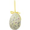 Clayre & Eef 65910 Dekoračné závesné vajíčka (6ks) 7x10 cm