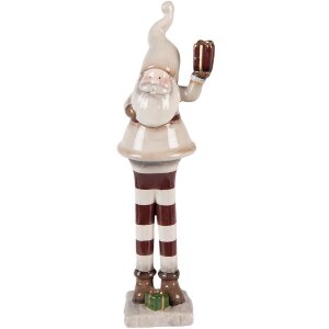 Clayre & Eef Santa Claus 9x8x30 cm...