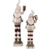 Clayre & Eef Santa Claus 9x8x30 cm béžovo/červená