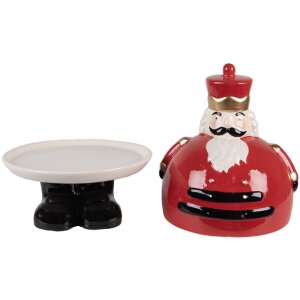 Clayre & Eef Dekoračná miska s vekom 17x25 cm...