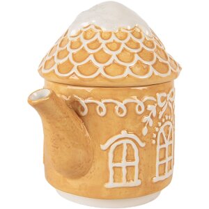 Clayre & Eef Čajník s hrnčekom, keramika,...