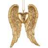 Clayre & Eef 6PR5641 Zlaté Dekoračné Krídla 6x2x9 cm