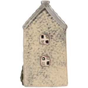 Clayre & Eef Svietnik Domček 9x8x15 cm Dolomit