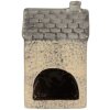 Clayre & Eef Svietnik Domček 9x8x15 cm Dolomit