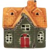 Clayre & Eef 6CE2282 Dekoračný domček s LED 8x5x8 cm