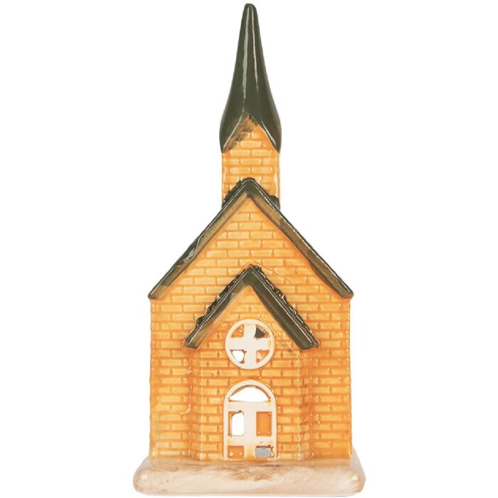 Clayre & Eef Sviečnik Domček 9x8x21 cm