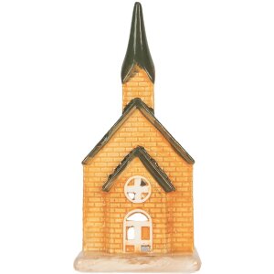 Clayre & Eef Sviečnik Domček 9x8x21 cm