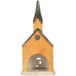 Clayre & Eef Sviečnik Domček 9x8x21 cm