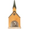 Clayre & Eef Sviečnik Domček 9x8x21 cm