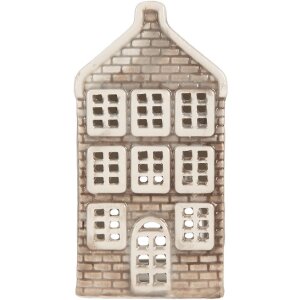 Clayre & Eef Sviečnik Domček 7x7x14 cm...