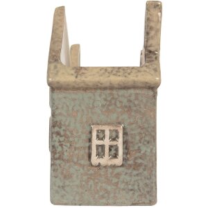 Clayre & Eef Svietnik Domček 22x9x15 cm Dolomit