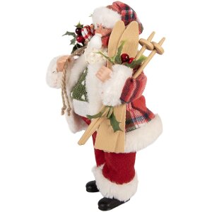Clayre & Eef 66356 Dekorácia Santa Claus...