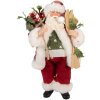 Clayre & Eef 66356 Dekorácia Santa Claus 16x13x27 cm