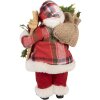 Clayre & Eef 66356 Dekorácia Santa Claus 16x13x27 cm