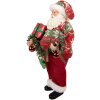 Clayre & Eef 66357 Dekorácia Santa Claus 16x11x27 cm