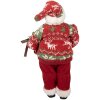Clayre & Eef 66357 Dekorácia Santa Claus 16x11x27 cm