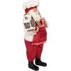 Clayre & Eef 66358 Dekorácia Santa Claus 16x9x26 cm