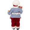 Clayre & Eef 66359 Dekorácia Santa Claus 15x10x26 cm